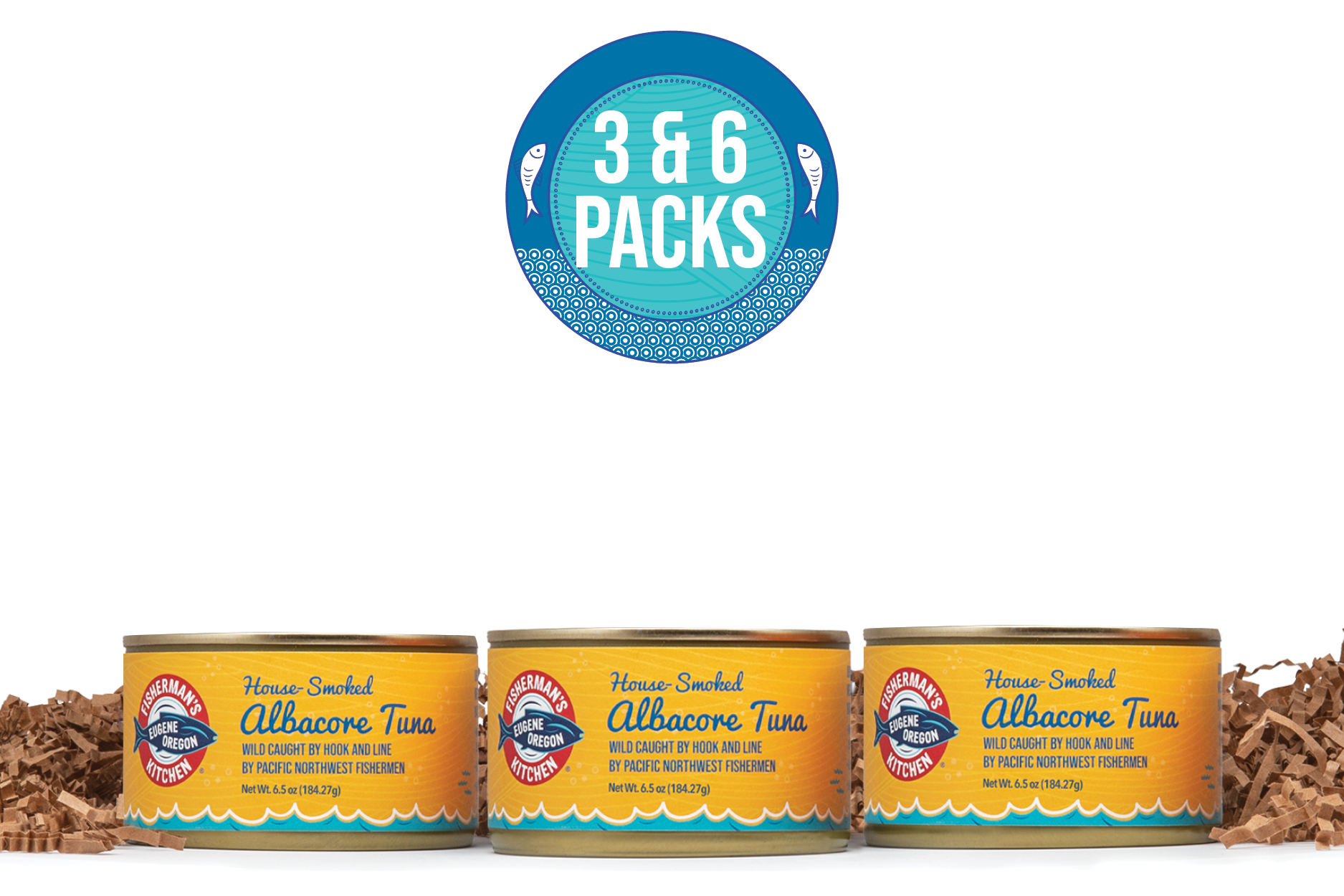 Fisherman's Kitchen Canned Smoked Wild Albacore Tuna