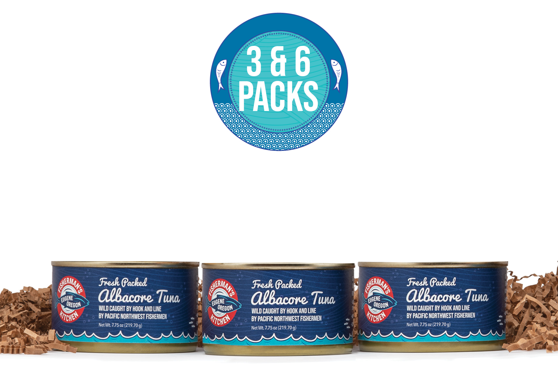Premium Canned Wild Albacore Tuna from Fisherman's Kitchen