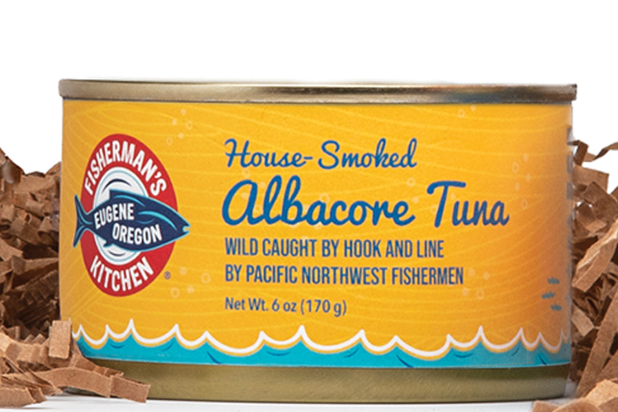 Fisherman's Kitchen  Canned House-Smoked Albacore Tuna