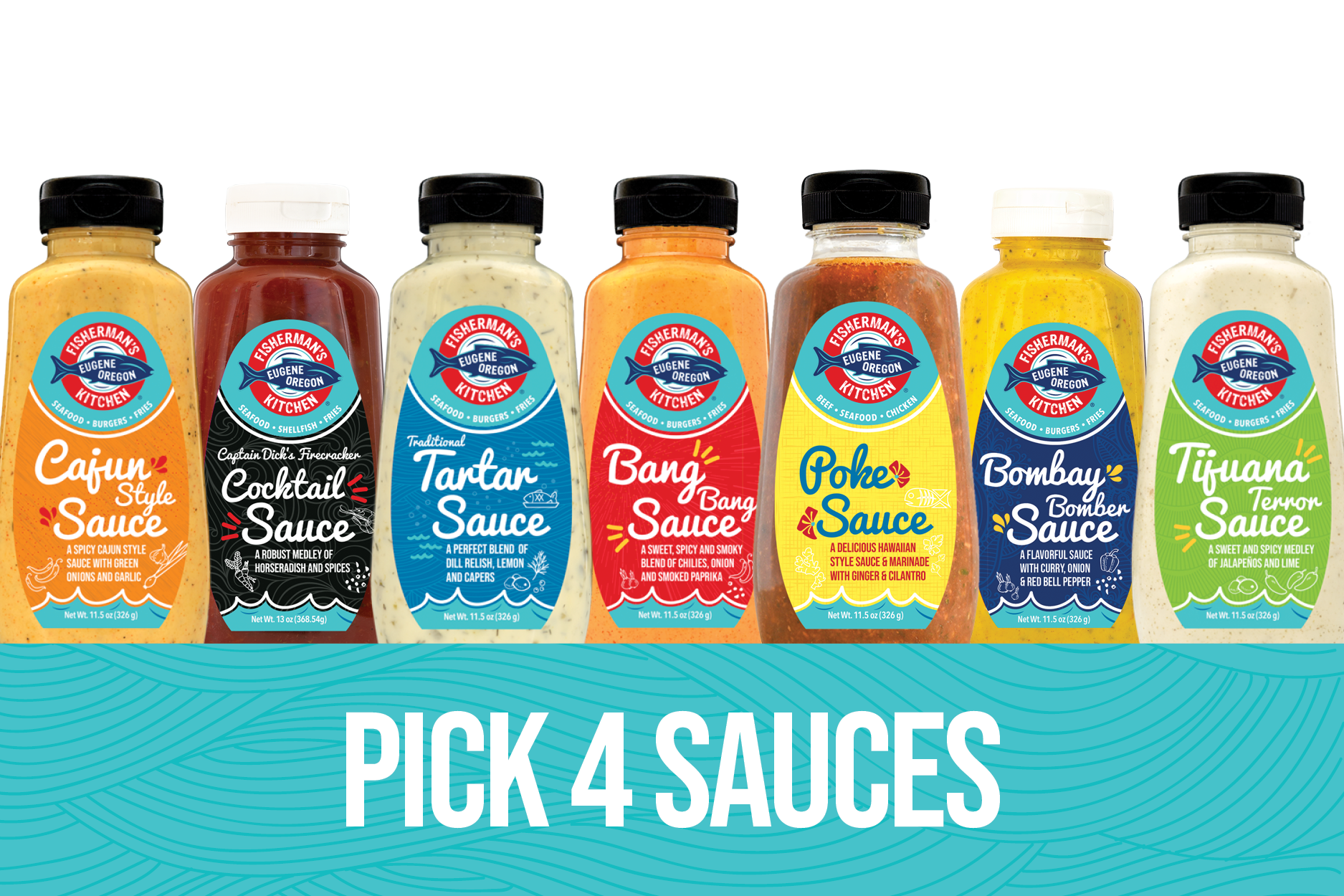 Fisherman's Kitchen Dipping Sauces and Marinades