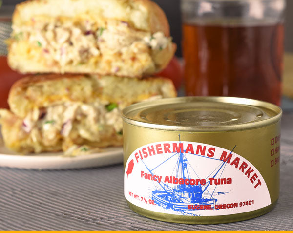 Fisherman's Kitchen Tuna Melt Recipe made with Canned Albacore 